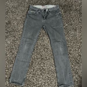 Vans V76 Skinny Fit Jeans - 30”x30” - Grey Washed